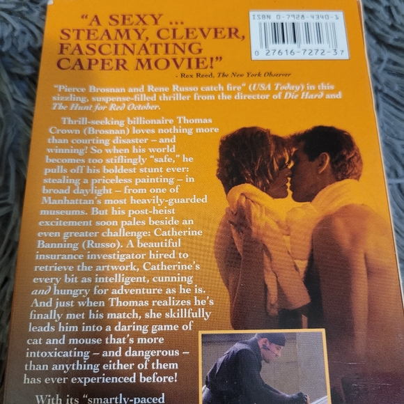 The Thomas Crown Affair VHS Movie (1999) - Picture 4 of 9